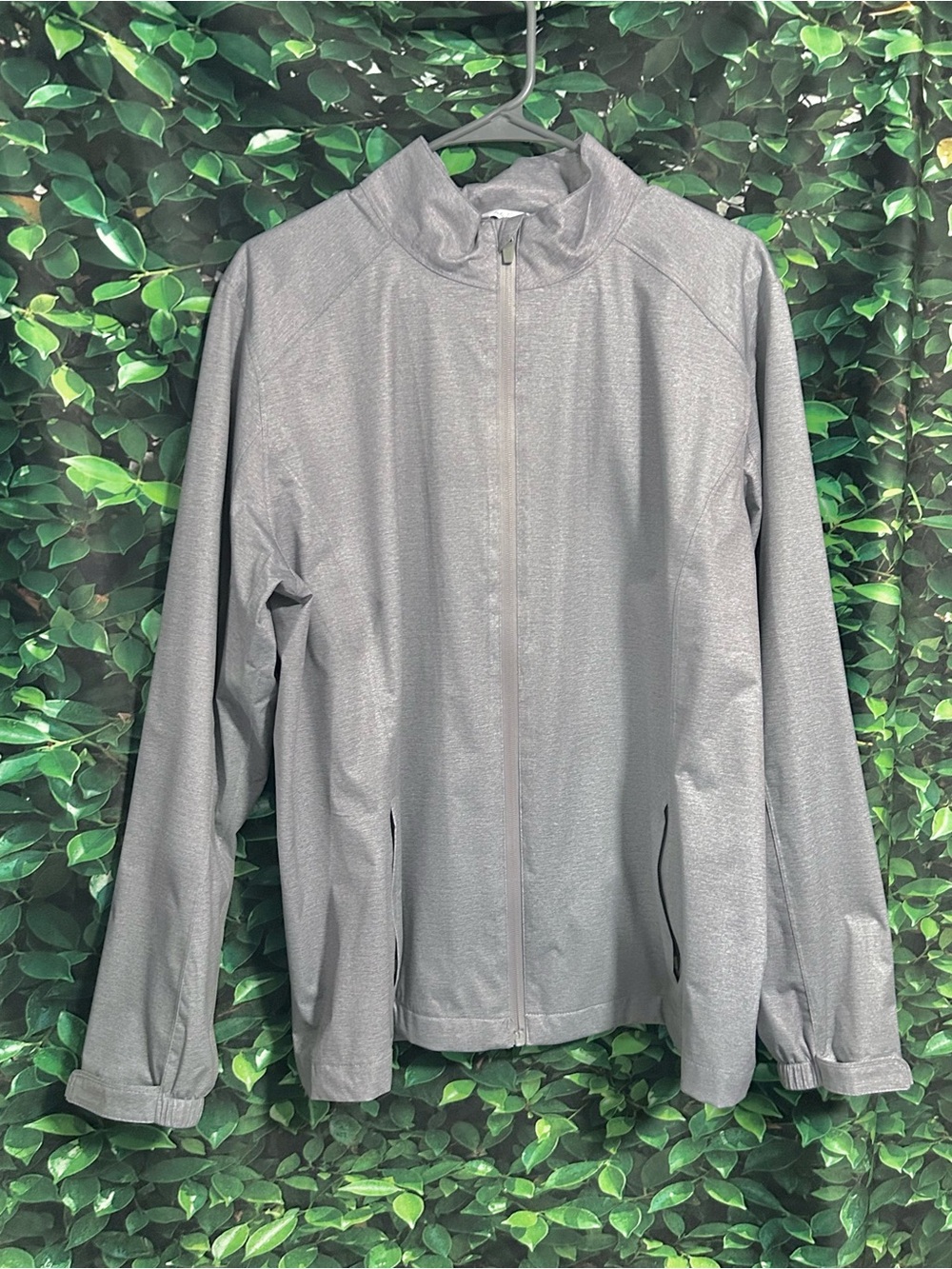 Lady Hagen Rain Jacket Heather Grey Womens XL